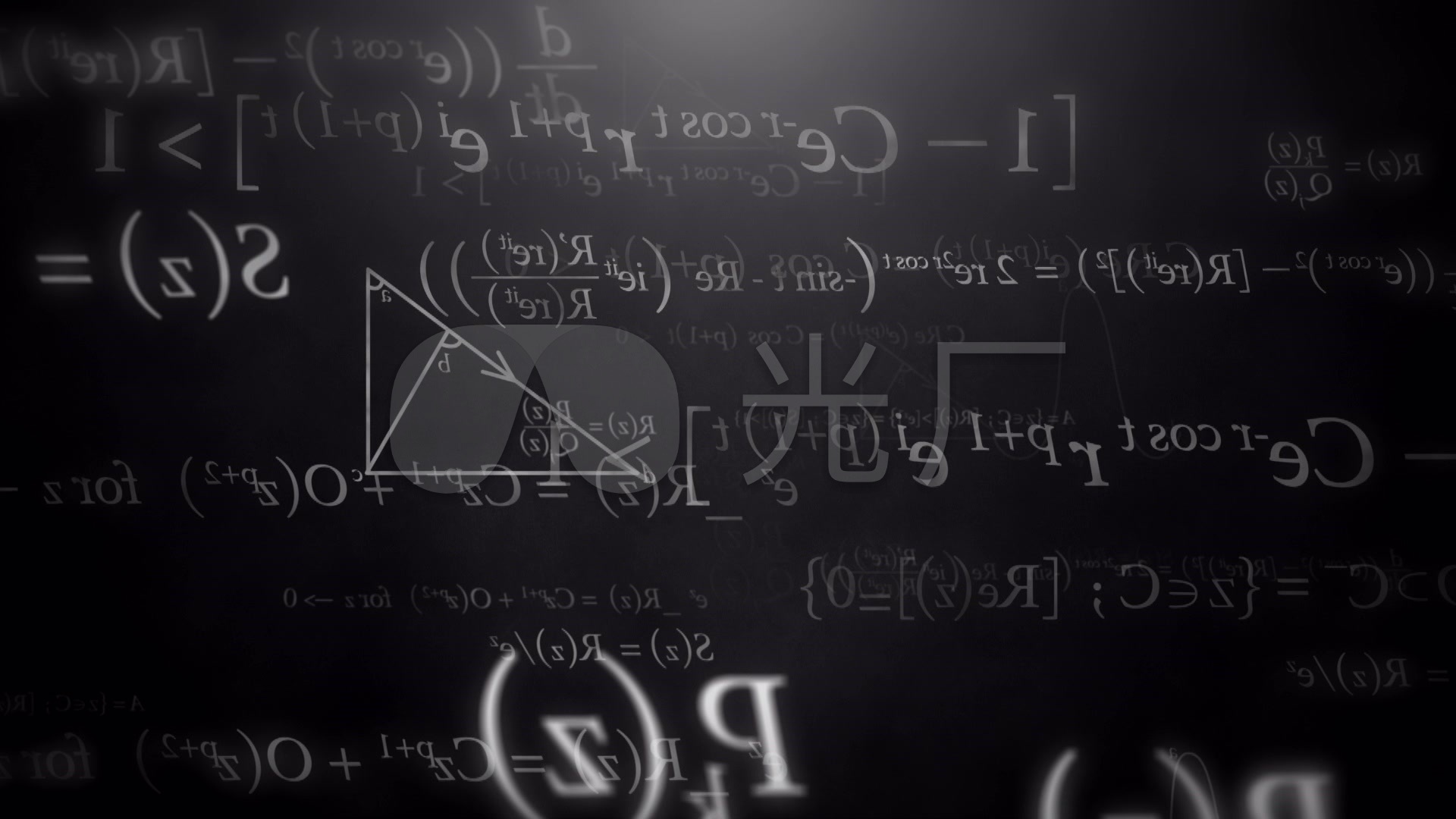 数学物理化学公式_1920x1080_高清视频素材下载(编号