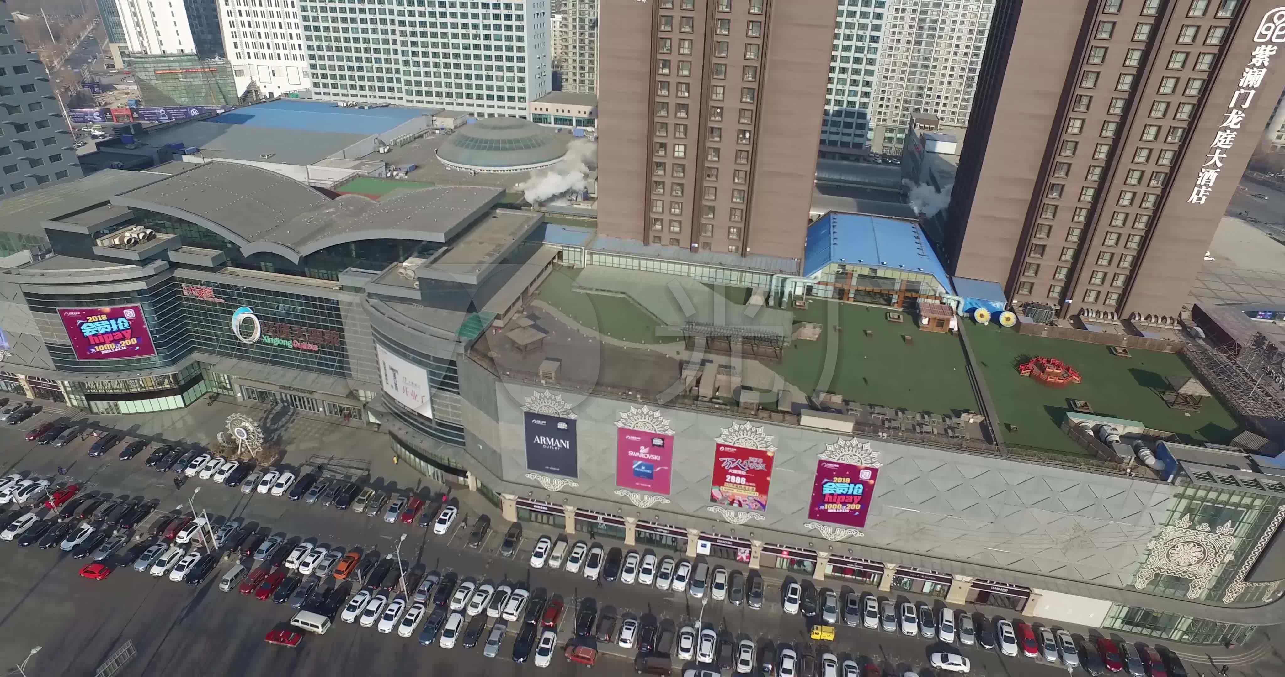 沈阳馆奥体中心兴隆大奥莱05_4096x2160_高清视频素材