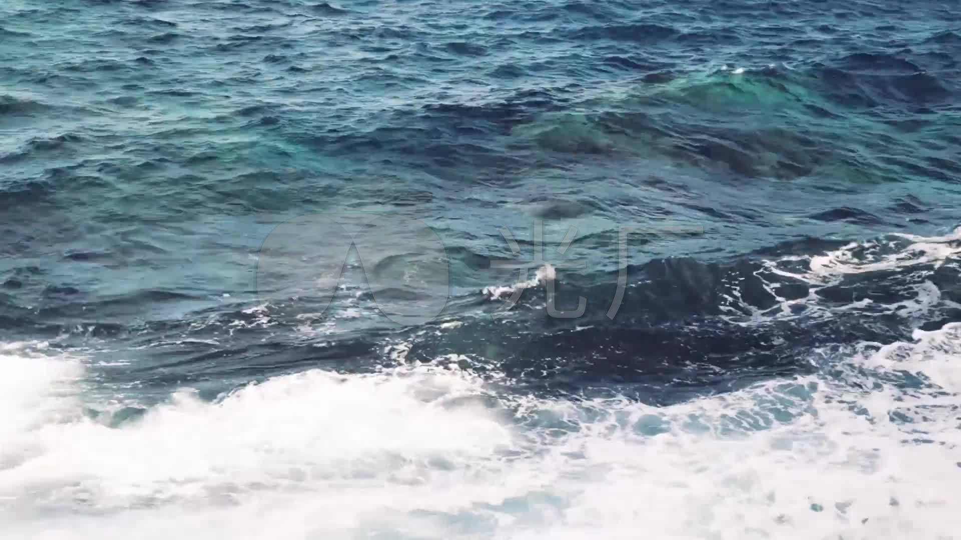 海面海水波浪海浪水_1920x1080_高清视频素材下载(:)