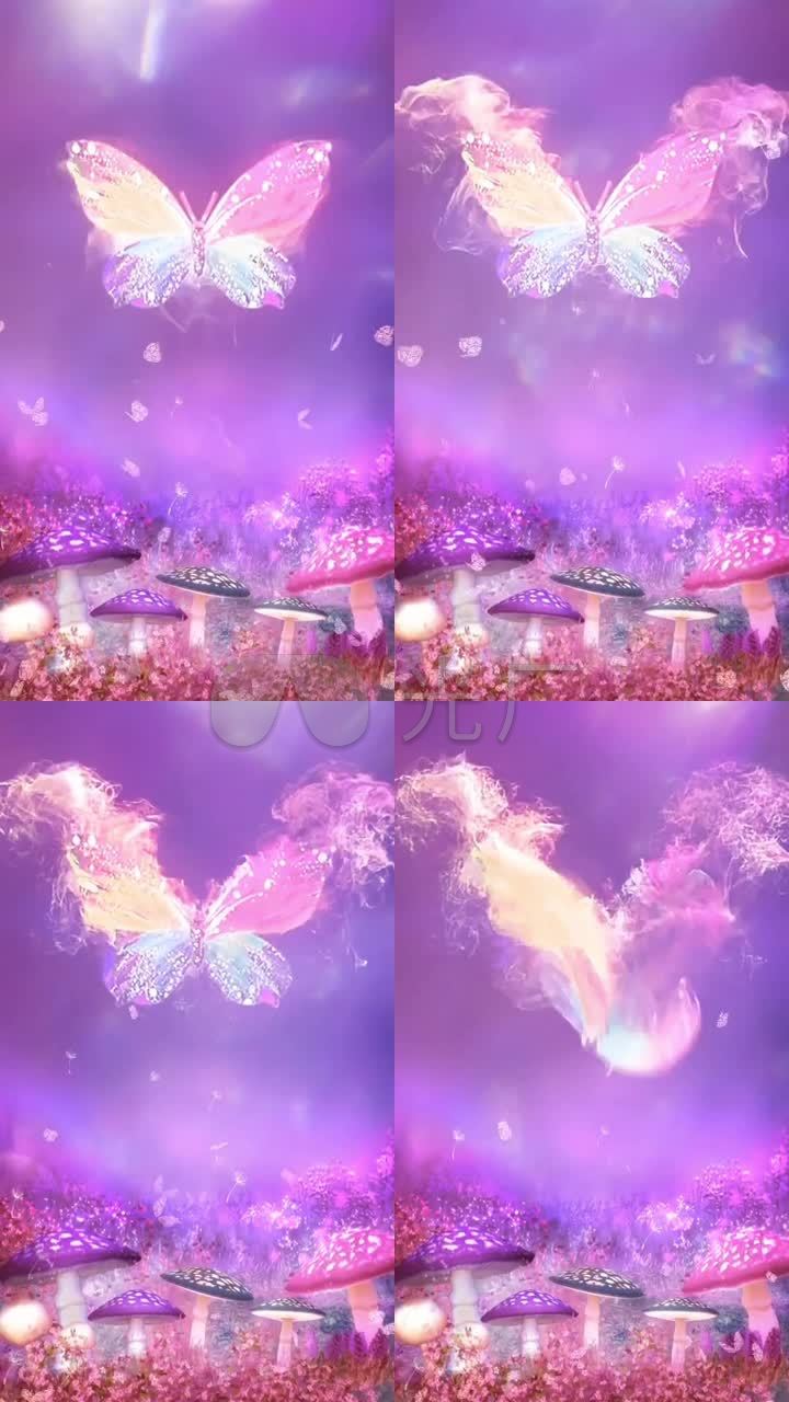 ae模板梦幻蝴蝶
