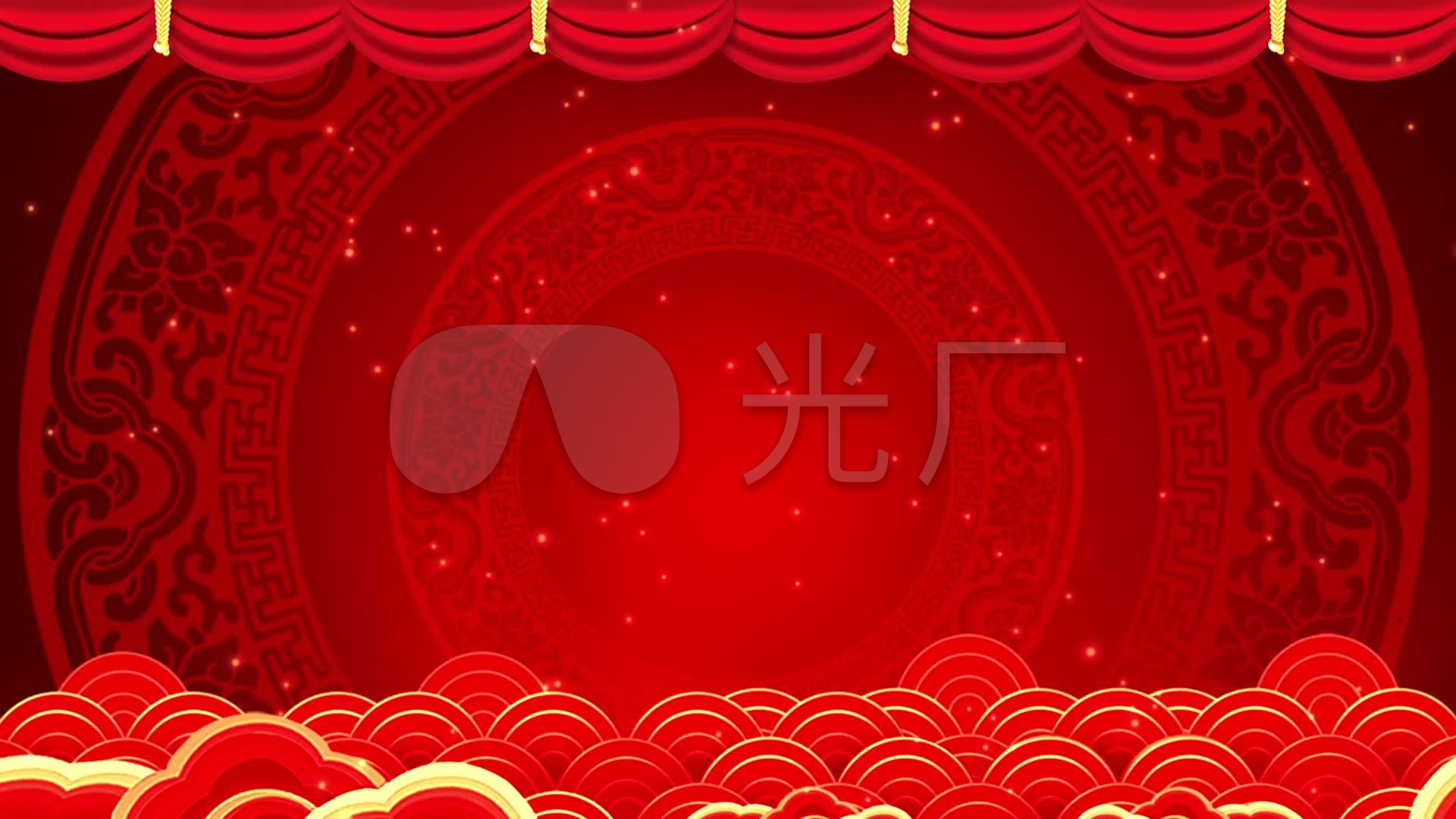 红色喜庆背景