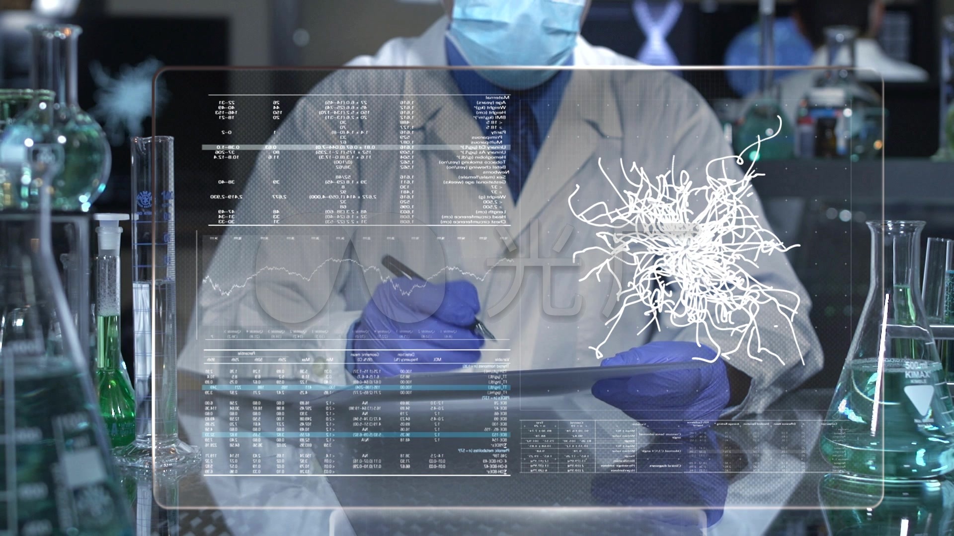 未来医学科技健康产业医学研究_1920x1080_高清视频