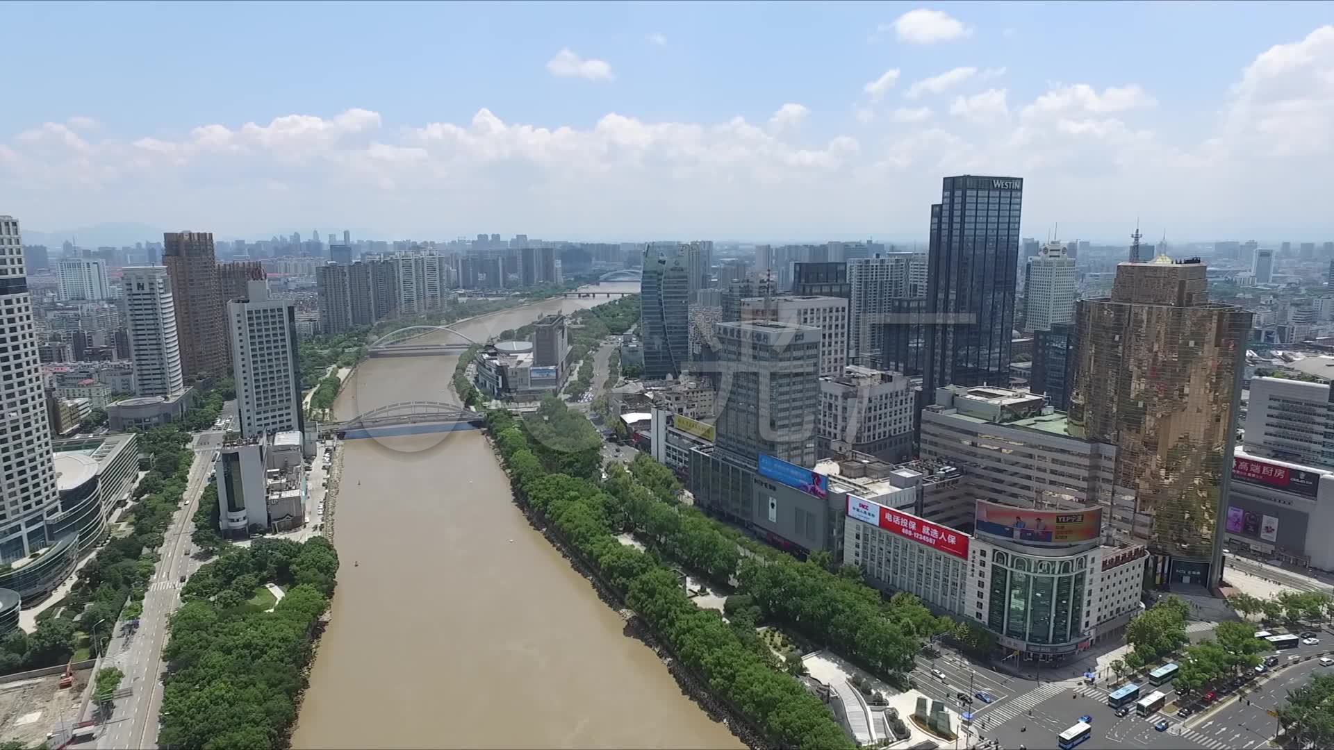 宁波三江口航拍_1920x1080_高清视频素材下载(编号:3214809)_实拍视频