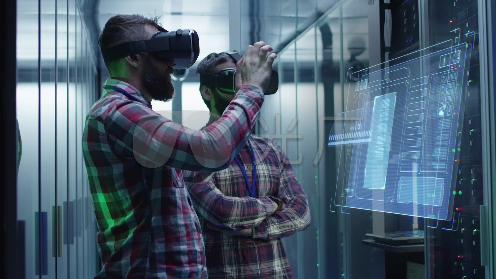 vr虚拟现实大数据军事科幻屏幕