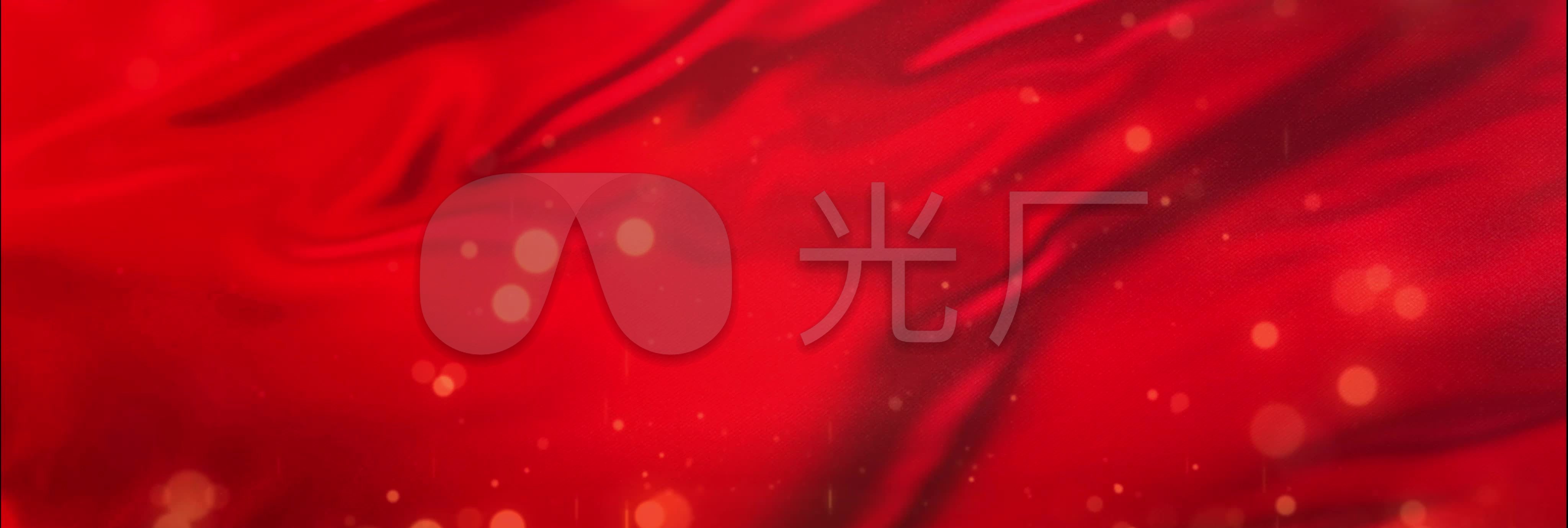 原创中国红背景_4096x1380_高清视频素材下载(编号:)