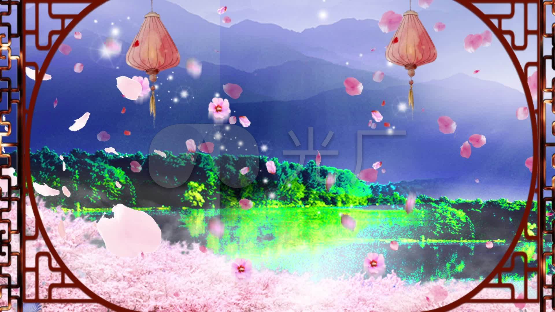 视频素材 舞台背景 配乐歌舞 《惜春》配乐成品舞美戏曲古风背景