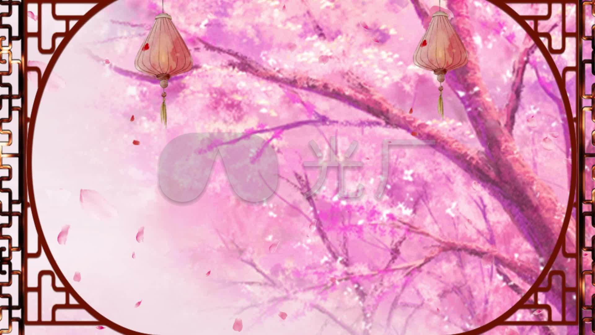 视频素材 舞台背景 配乐歌舞 《惜春》配乐成品舞美戏曲古风背景