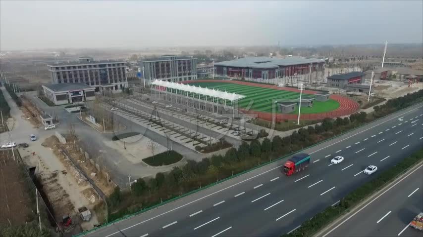 航拍渭南军事博览园