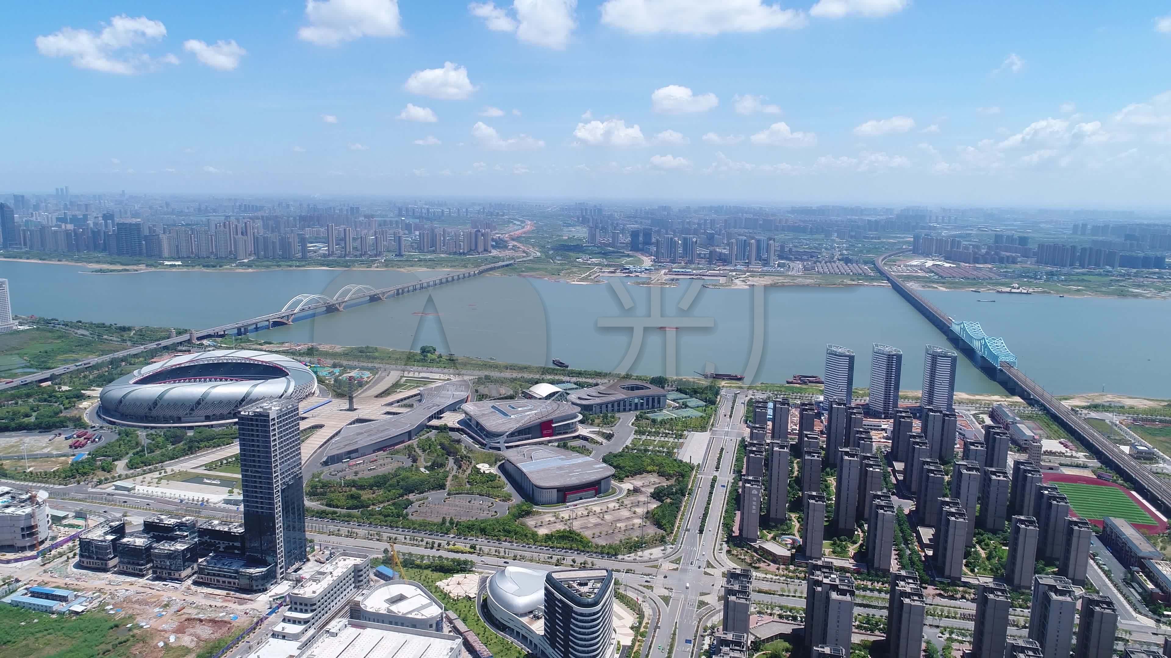 南昌市新建区4k航拍素材_3840x2160_高清视频素材下载