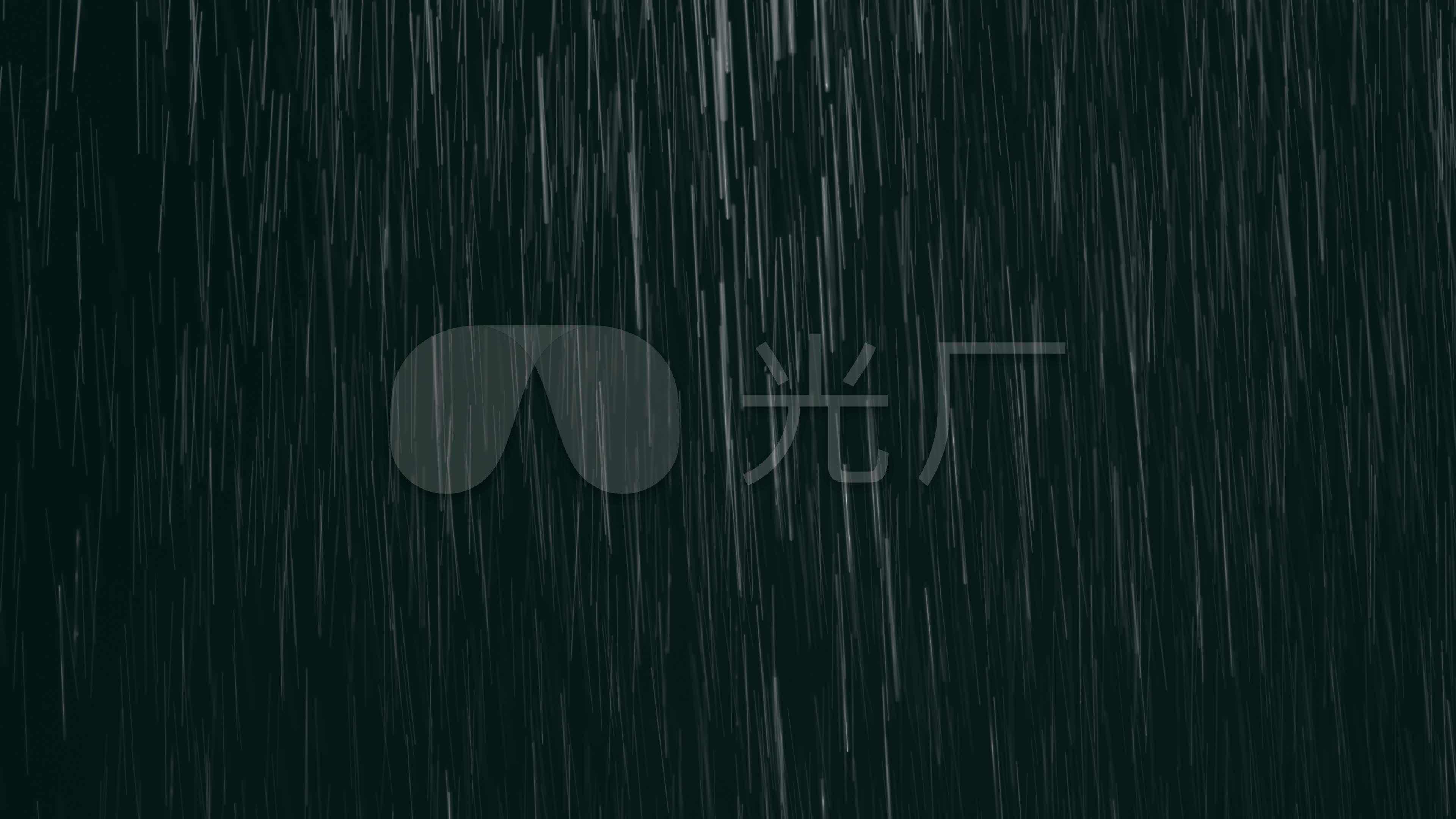 (带通道)暴雨雨水雨滴下雨大雨倾盆暴雨天_3840x2160