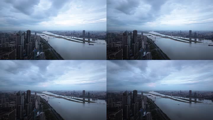 南昌城市全景航拍
