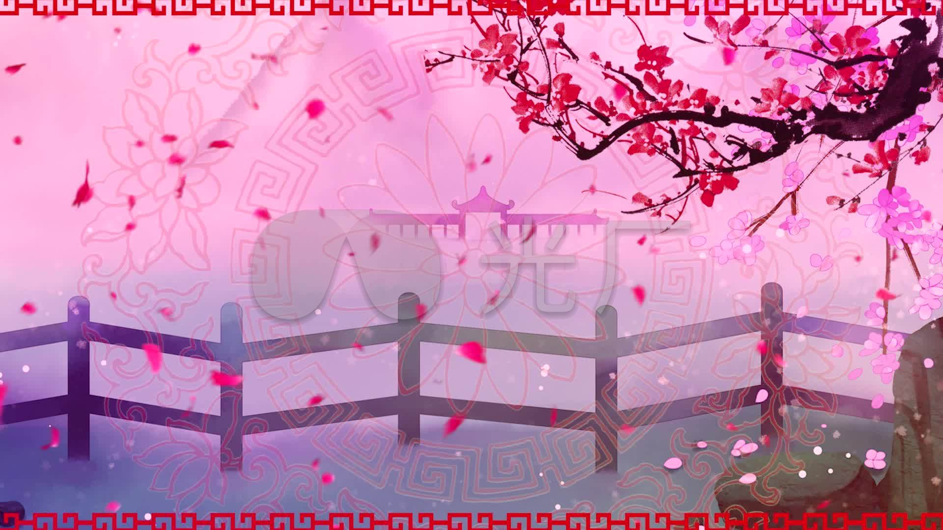 视频素材 舞台背景 配乐歌舞 古风背景《红昭愿》配乐成品  来自视频