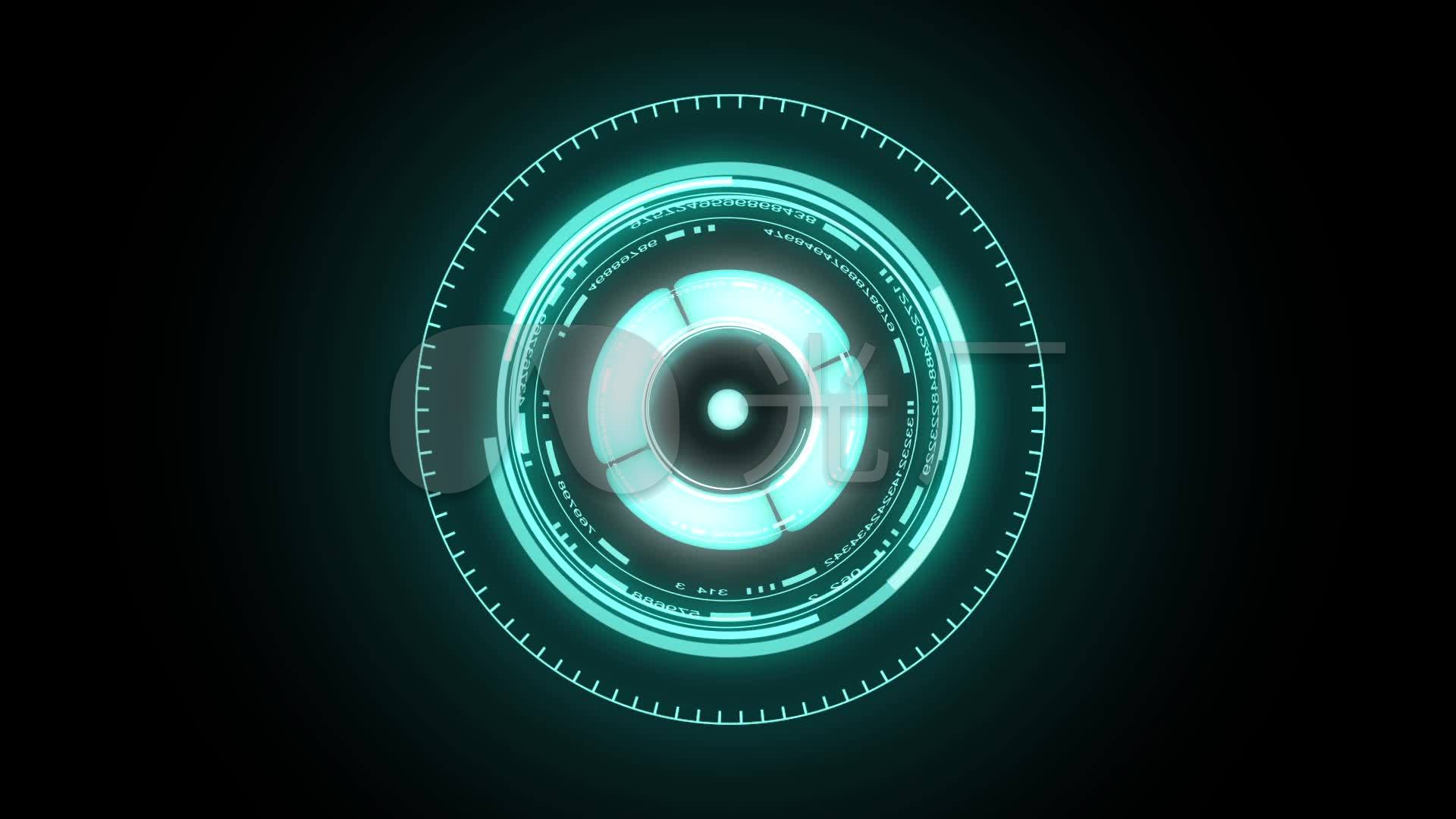 科技光圈_1920x1080_高清视频素材下载(编号:3248852)_影视包装_vj师