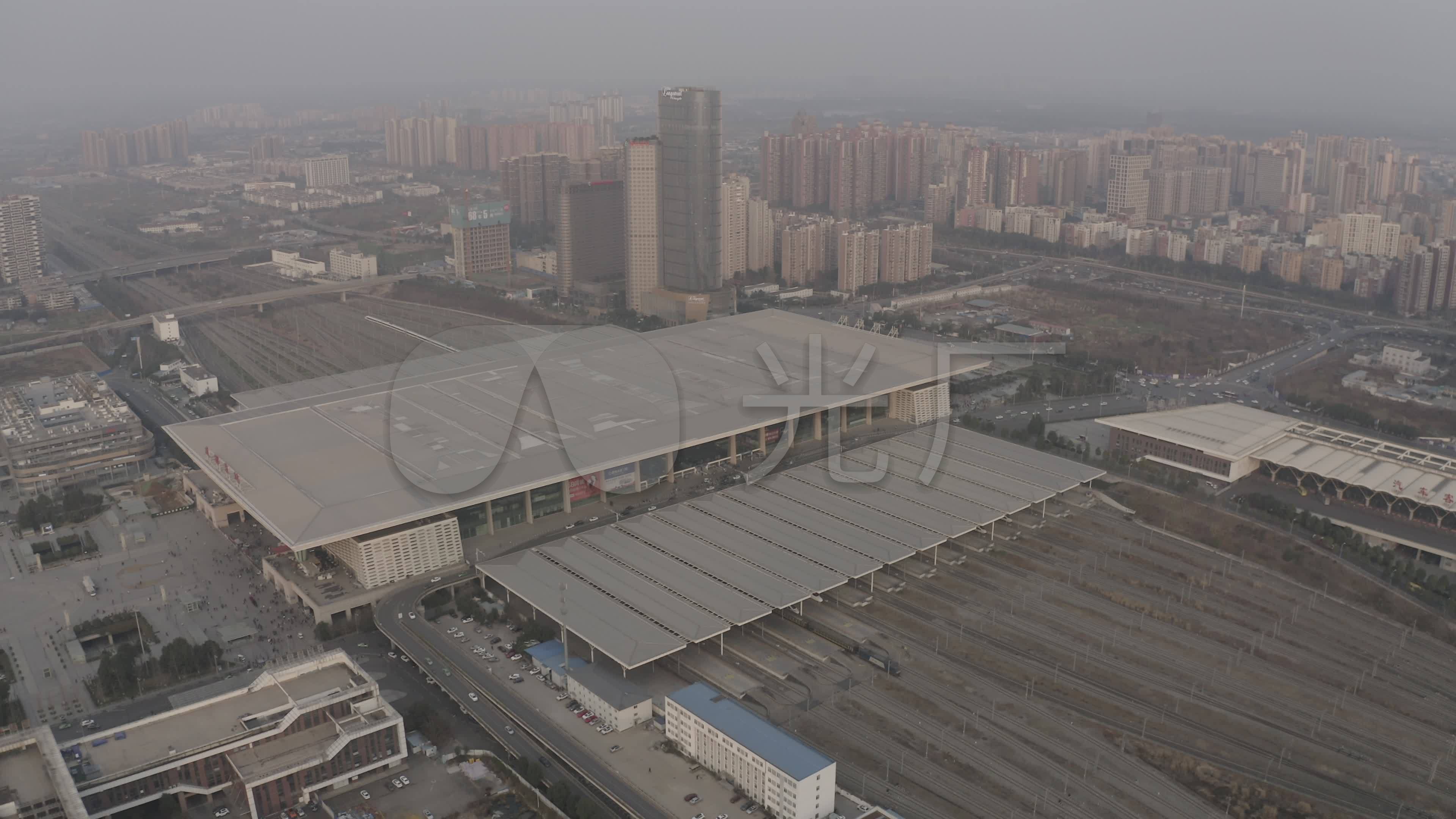 4k-log成都东站航拍_3840x2160_高清视频素材下载(:)