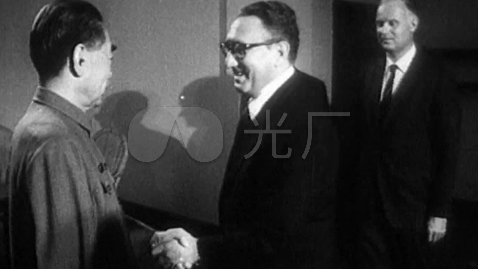1971年基辛格访华_1920x1080_高清视频素材下载(编号