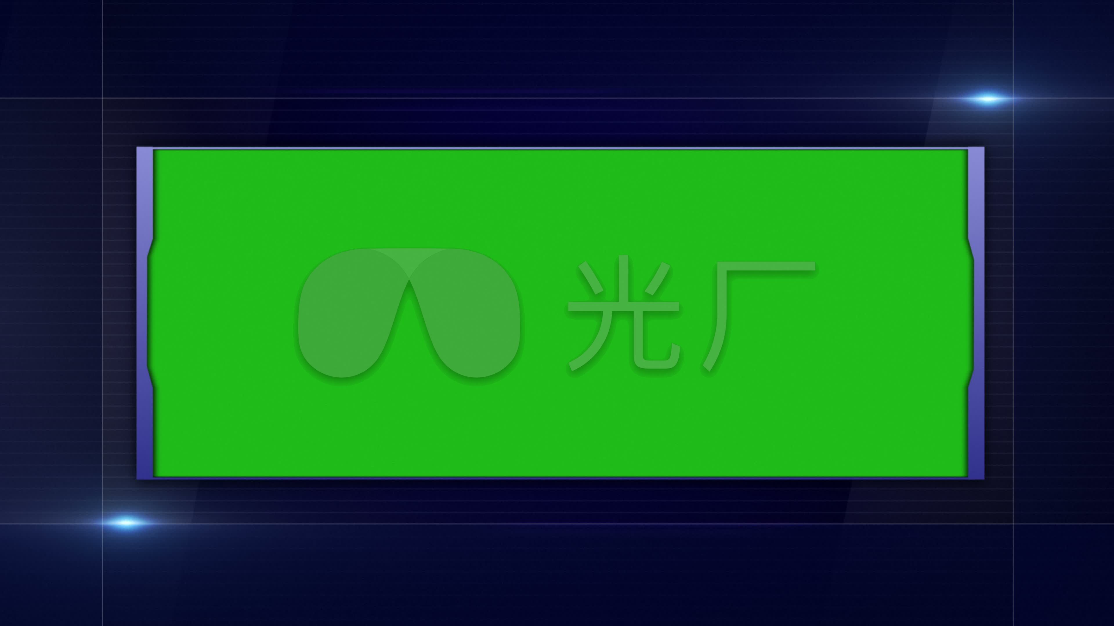 4k绿屏文字框背景_3840x2160_高清视频素材下载(编号
