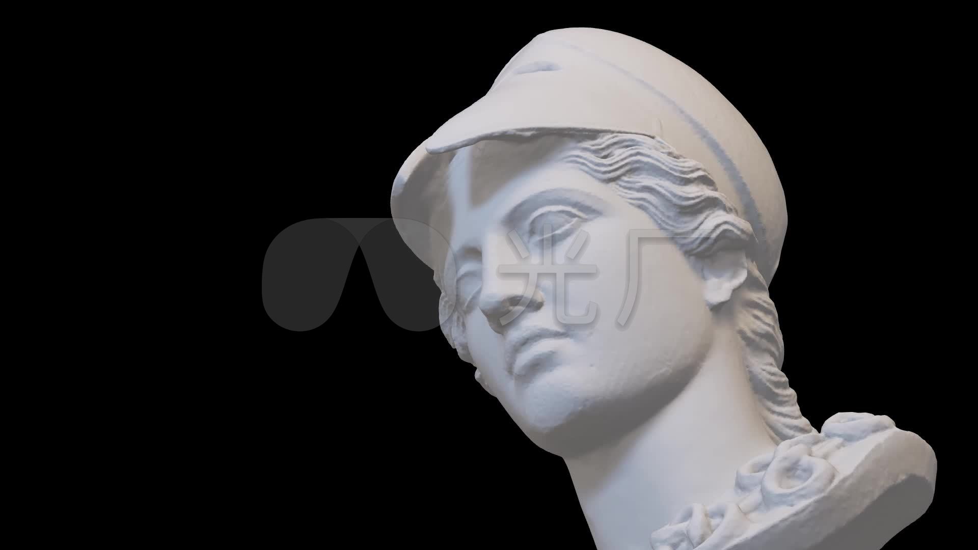 雅典娜石膏像3d模型_7下载(编号:3277048)_3d模型_vj