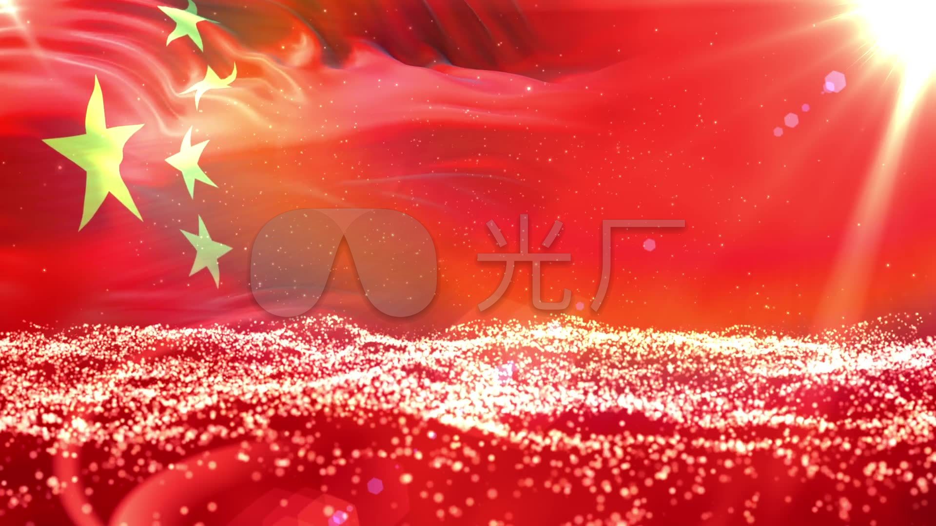 国旗背景_1920x1080_高清视频素材下载(编号:3280646)