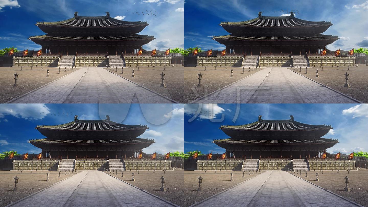 古代宫殿皇宫大明宫
