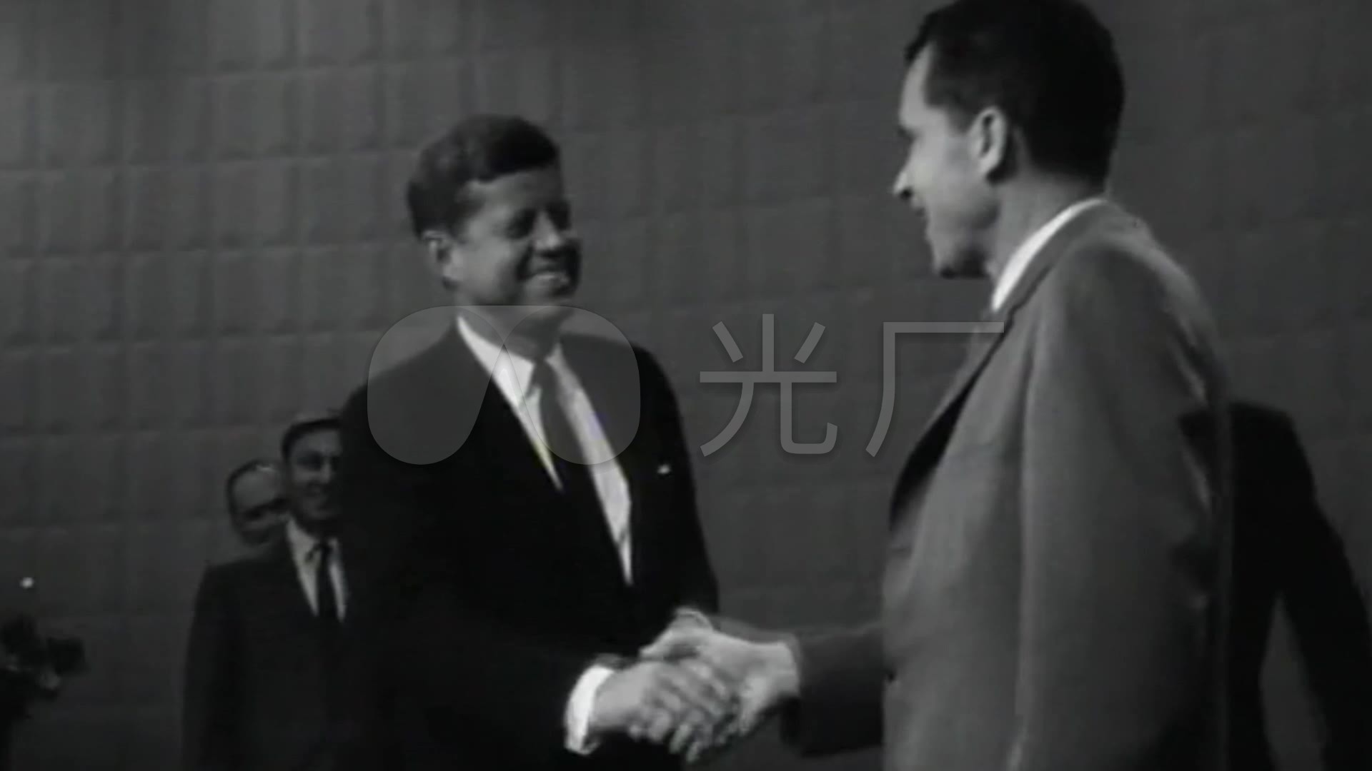 60年代尼克松与肯尼迪_1920x1080_高清视频素材下载