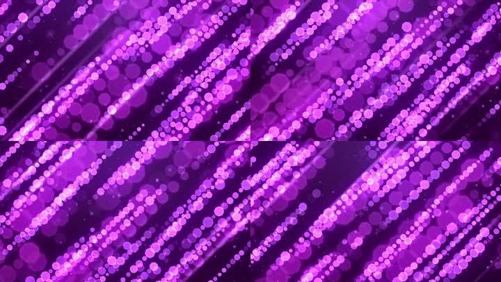 紫色粒子雨粒子唯美光晕发光闪烁栏目包装颁奖晚会庆典led动画背景