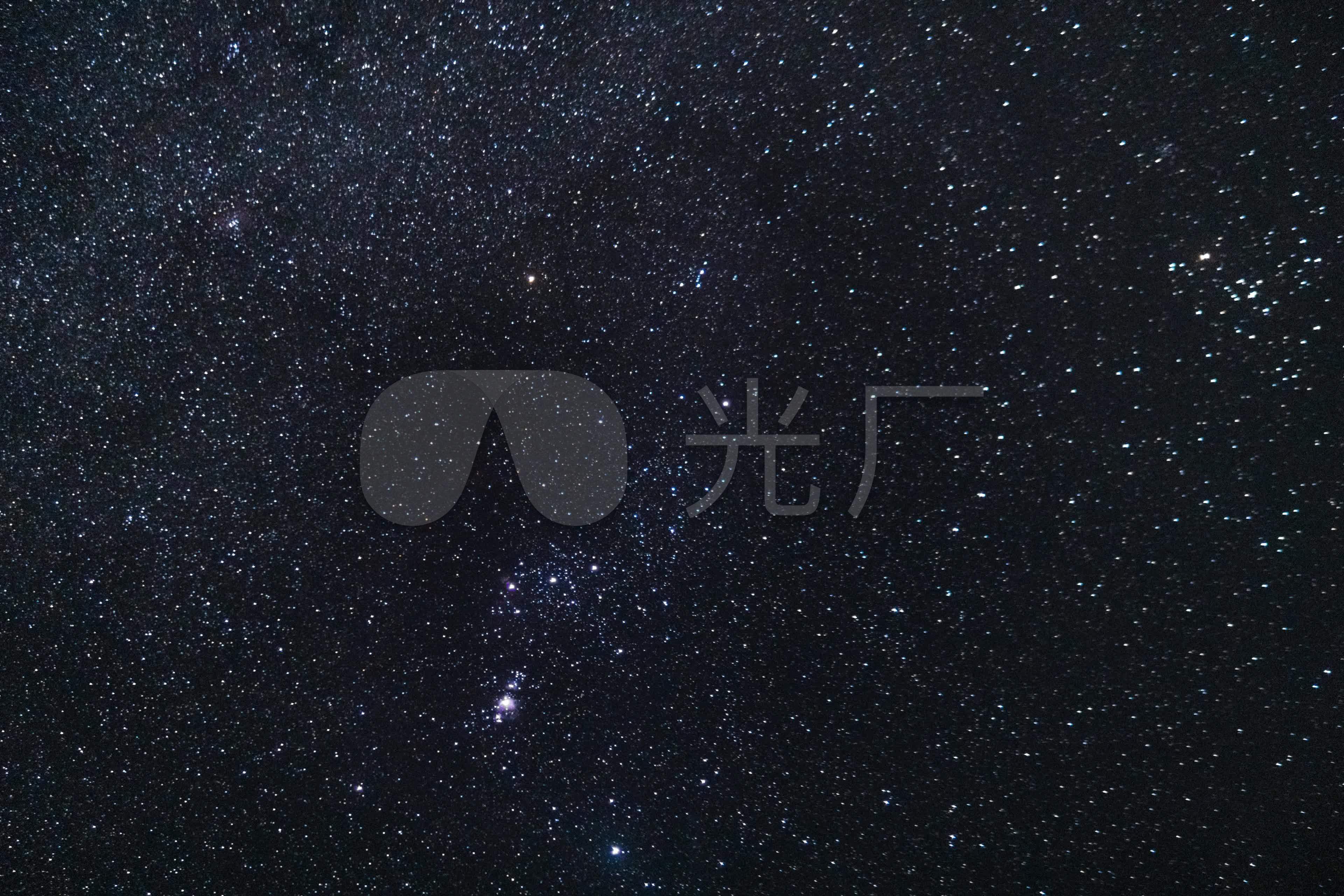 冬季纯星空延时4k