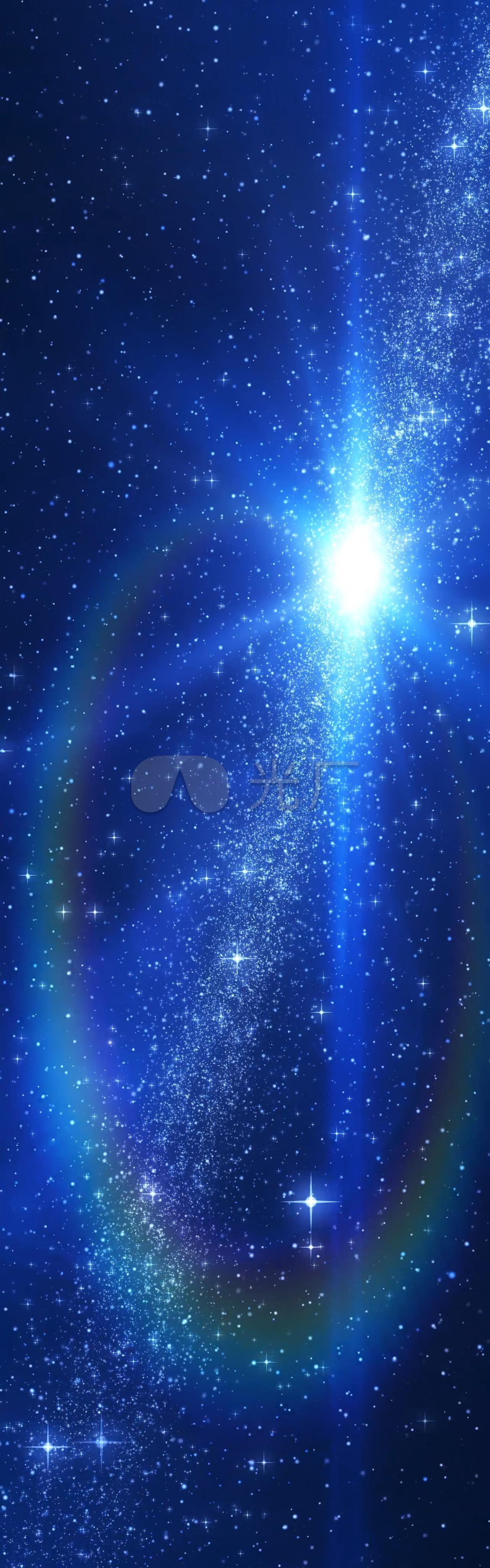 星空宇宙银河系大屏幕星空素材星云粒子时空穿梭宇宙银河星空星空穿梭