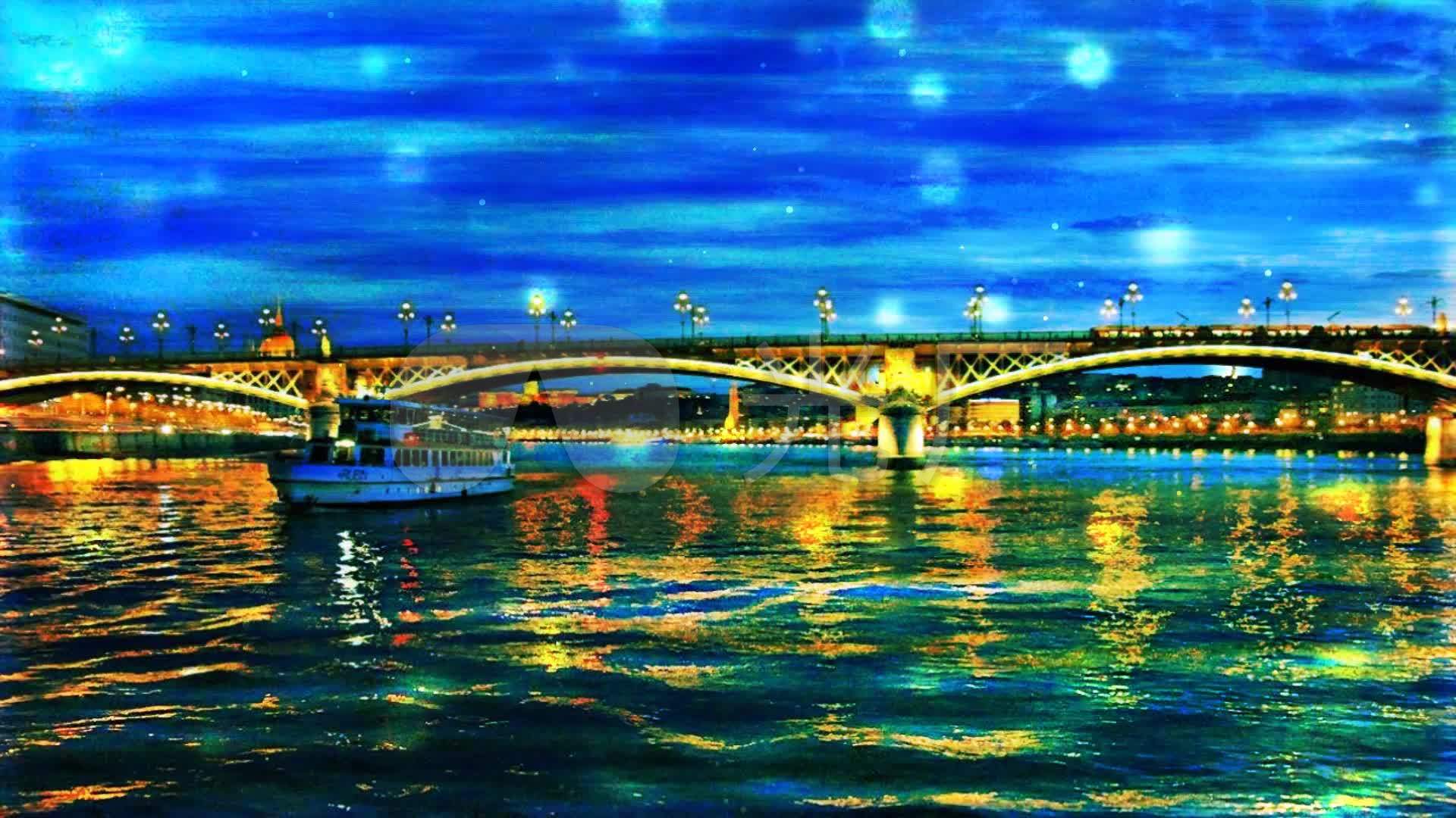 纯音乐《蓝色多瑙河》_1920x1080_高清视频素材下载