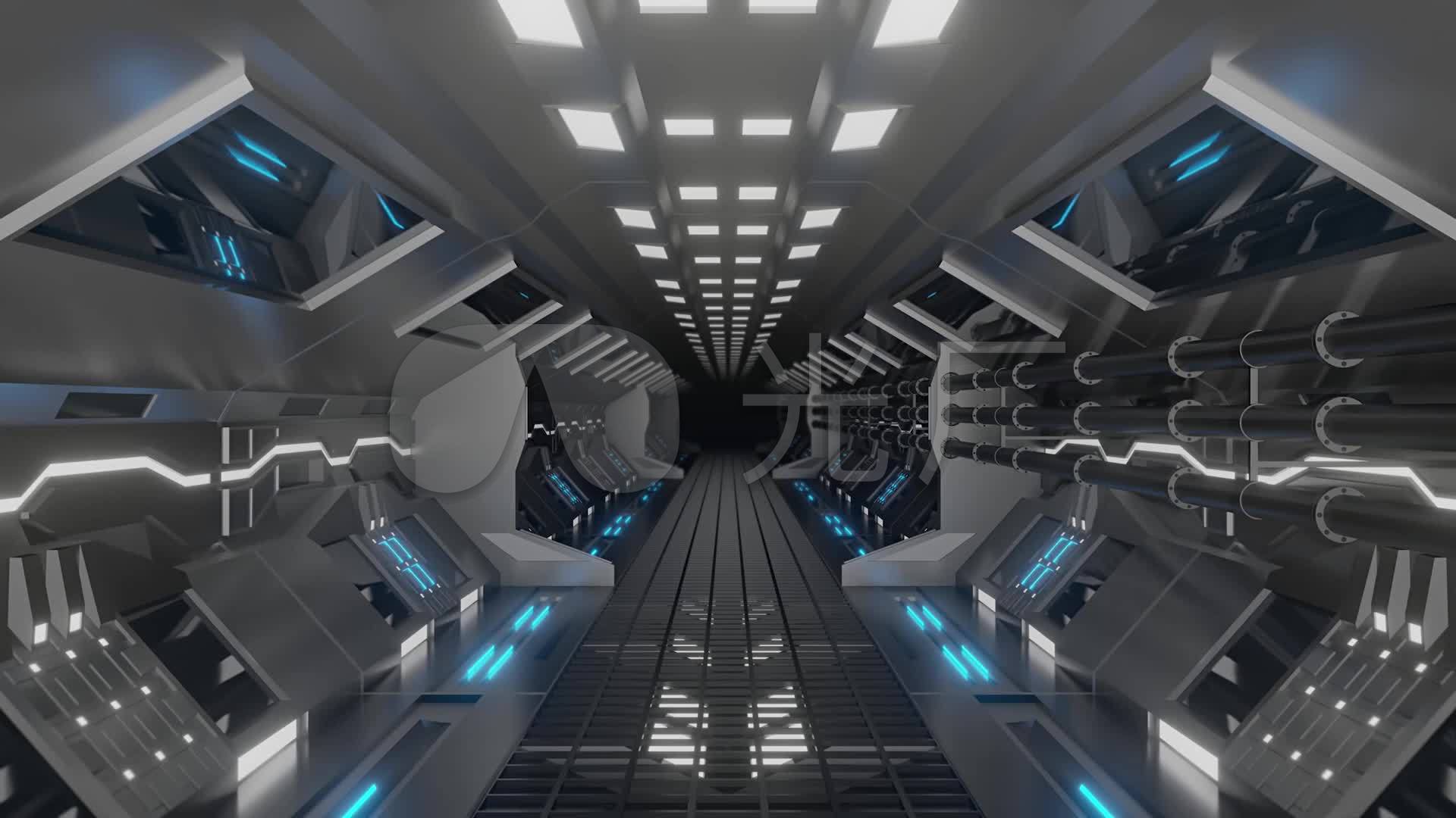 太空舱太空舱内仓宇宙飞船航天器_1920x1080_高清视频