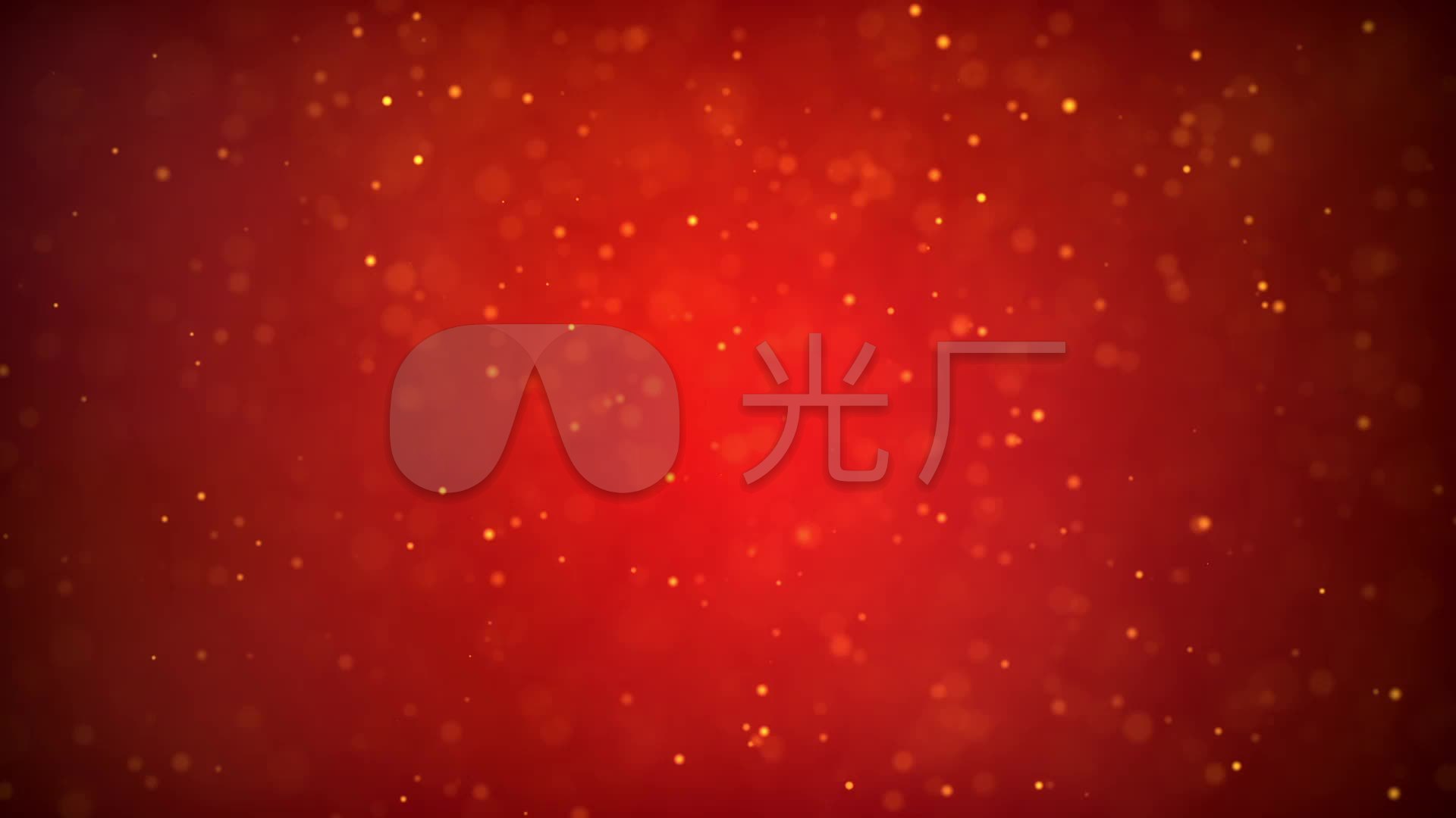金色粒子光斑红背景_1920x1080_高清视频素材下载(:)