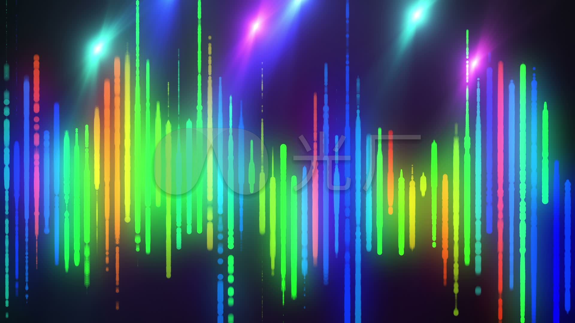 跳动的音乐节奏背景