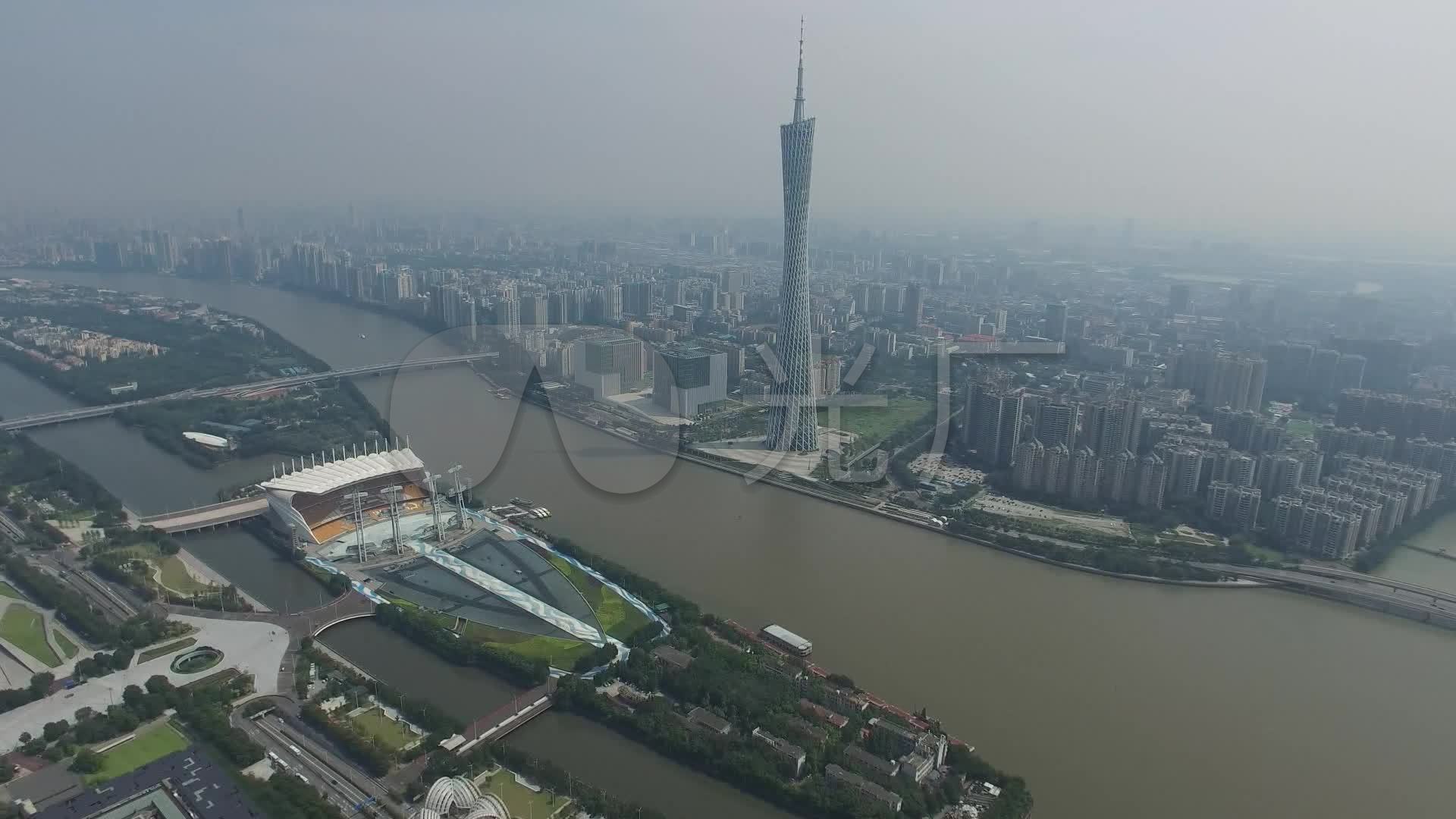 广州珠江新城cbd_1920x1080_高清视频素材下载(编号:)