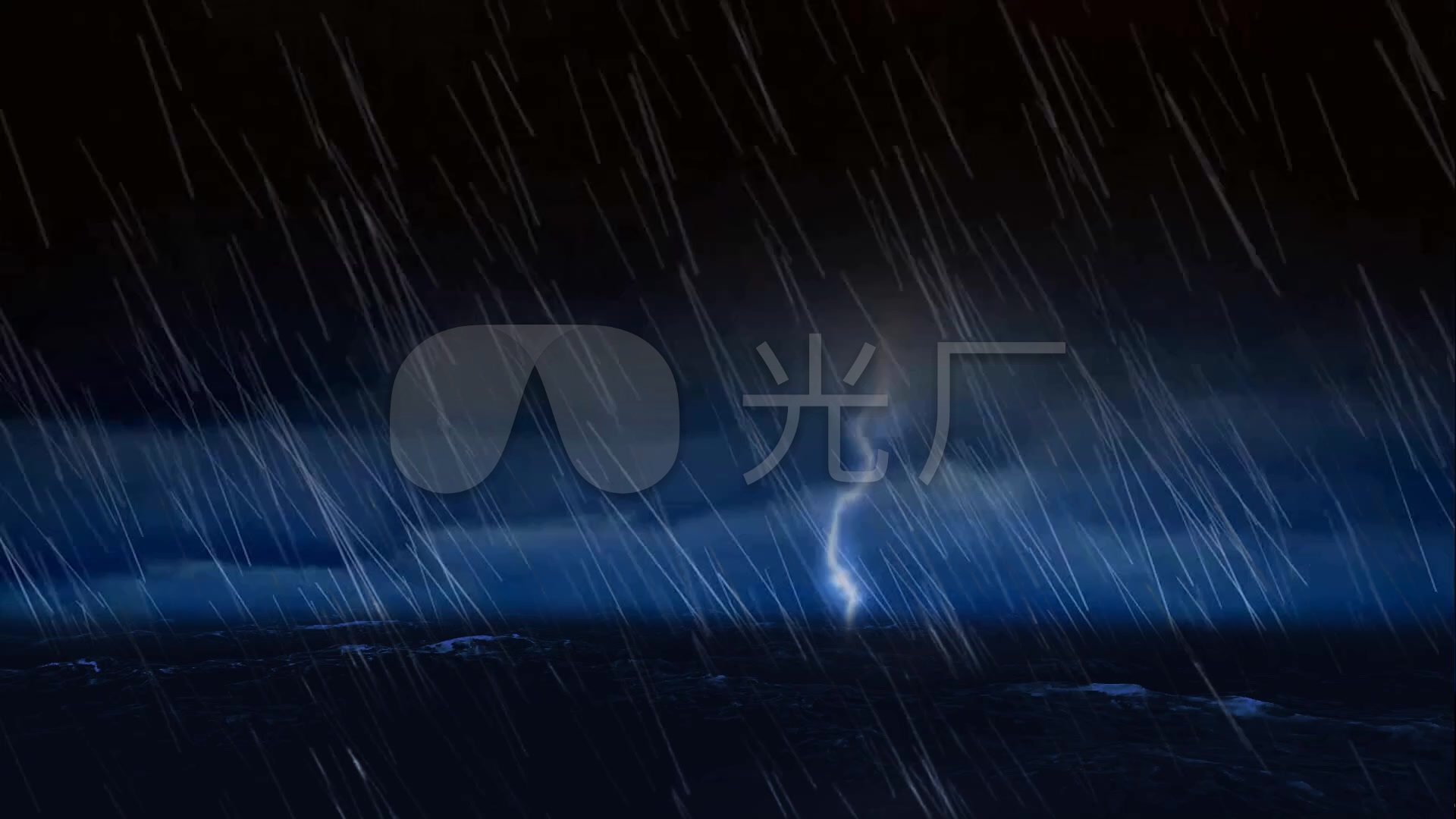 海上狂风暴雨_1920x1080_高清视频素材下载(编号:)