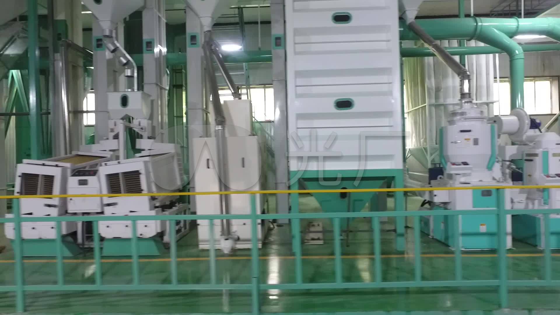 米厂大米生产_1920x1080_高清视频素材下载(编号:3309036)_实拍视频