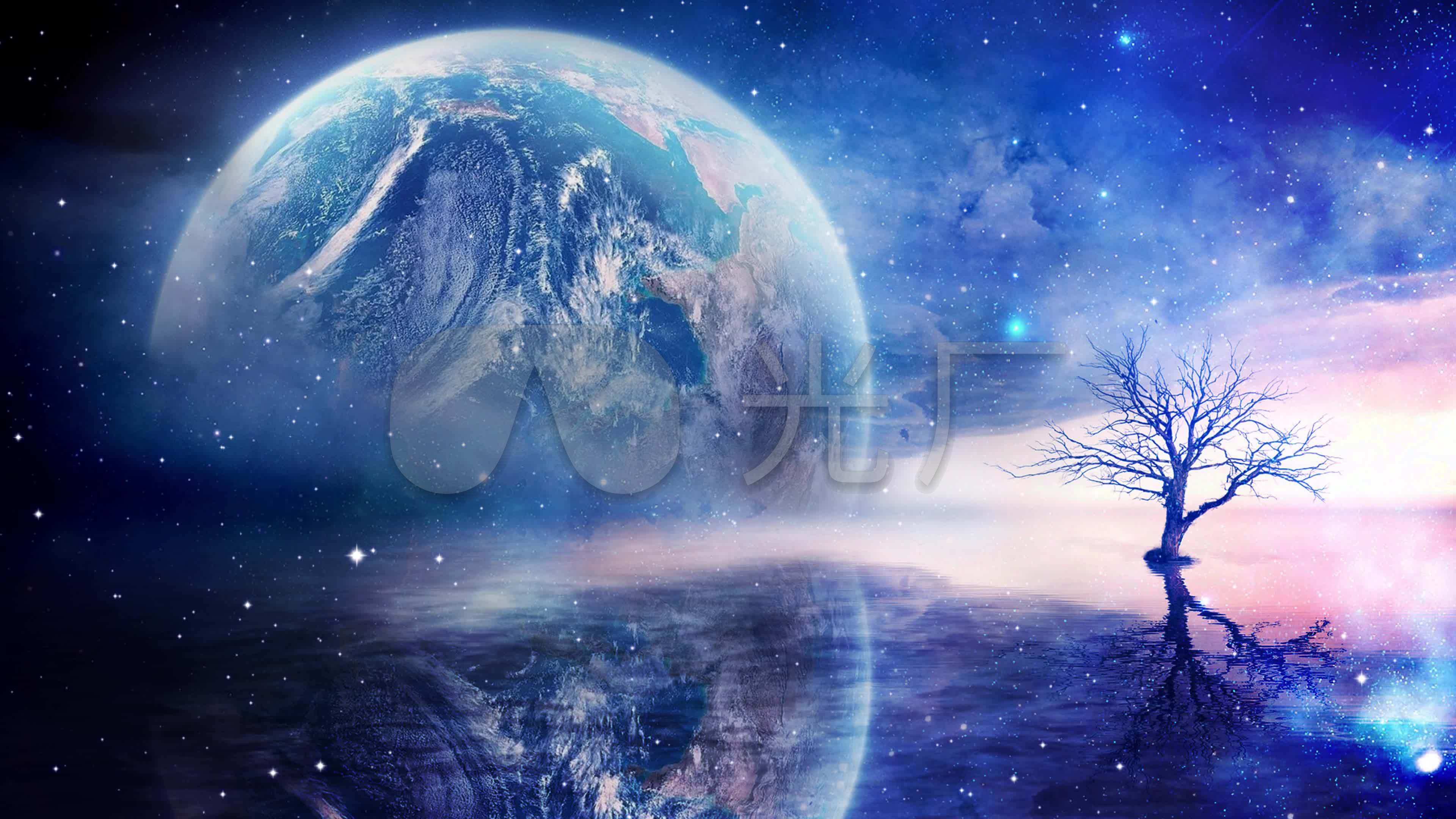 梦幻星球4k高清背景_3840x2160_高清视频素材下载(:)