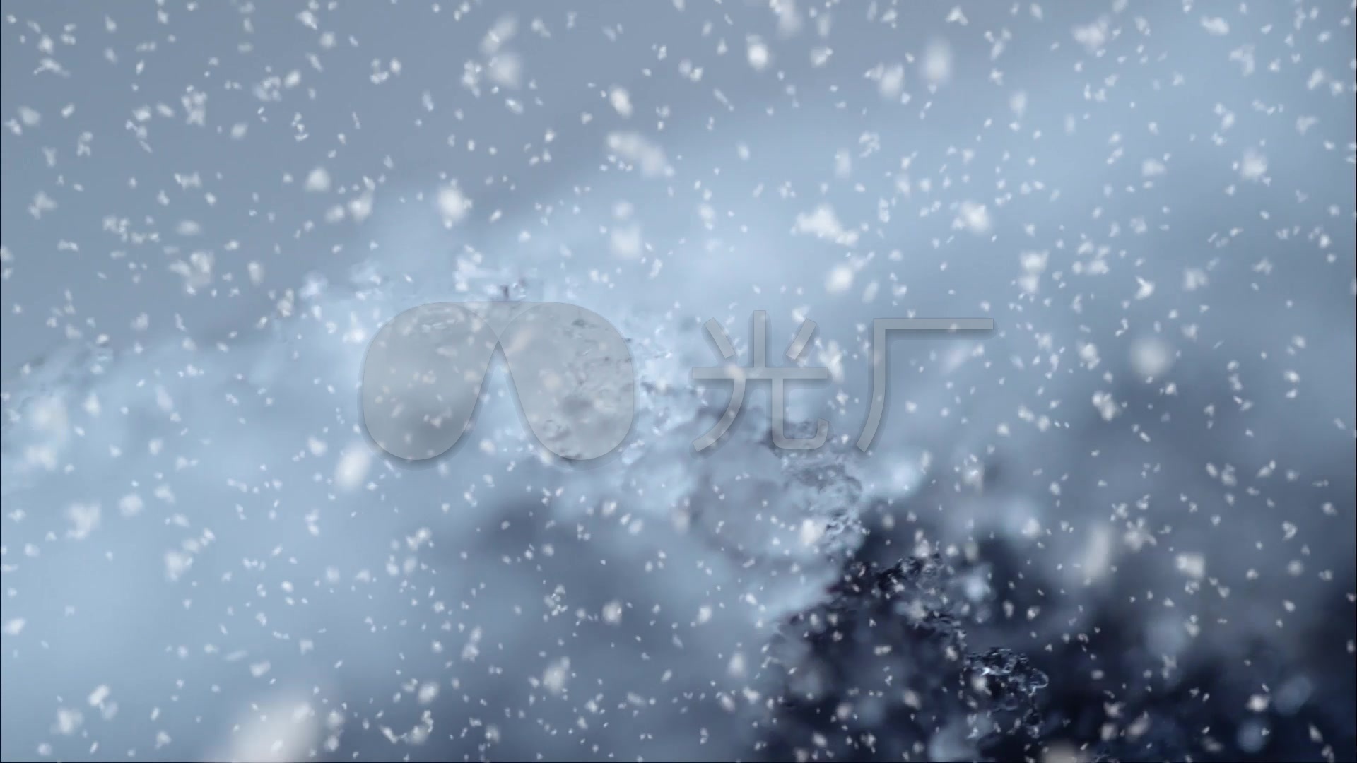 鹅毛大雪_1920x1080_高清视频素材下载(编号:3319025)