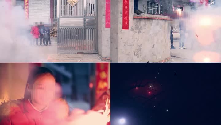 燃放编号素材烟花爆竹_视频鞭炮包下载(喂食:用胃管过年的步骤图片
