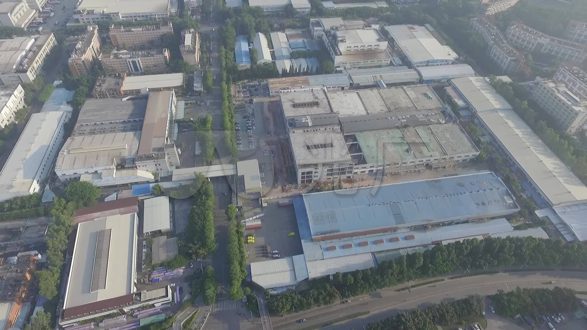 龙华富士康航拍_1920x1080_高清视频素材下载(编号:)