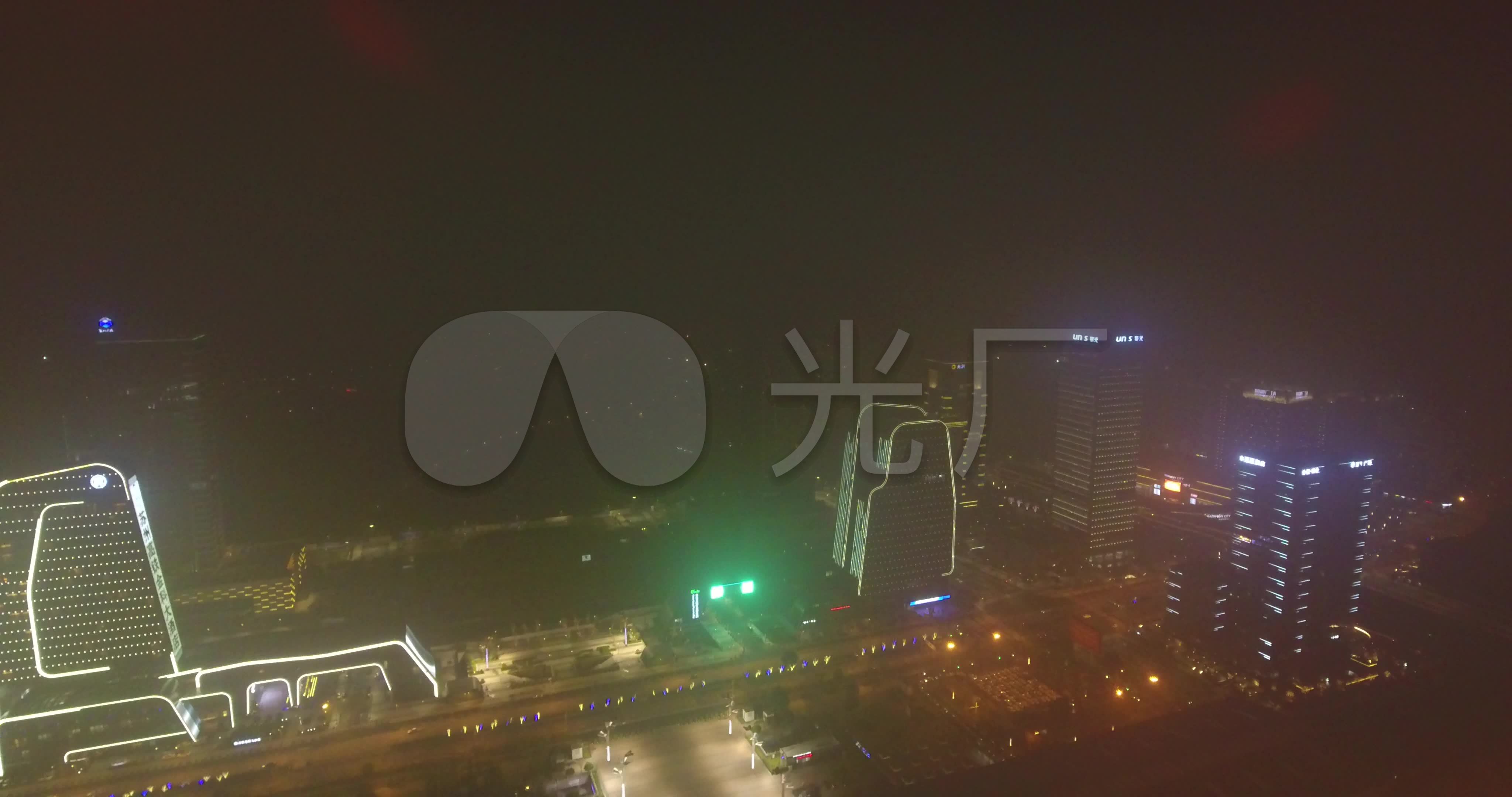 苏州相城区高铁新城苏州北站高清航拍4_4096x2160_高清视频素材下载