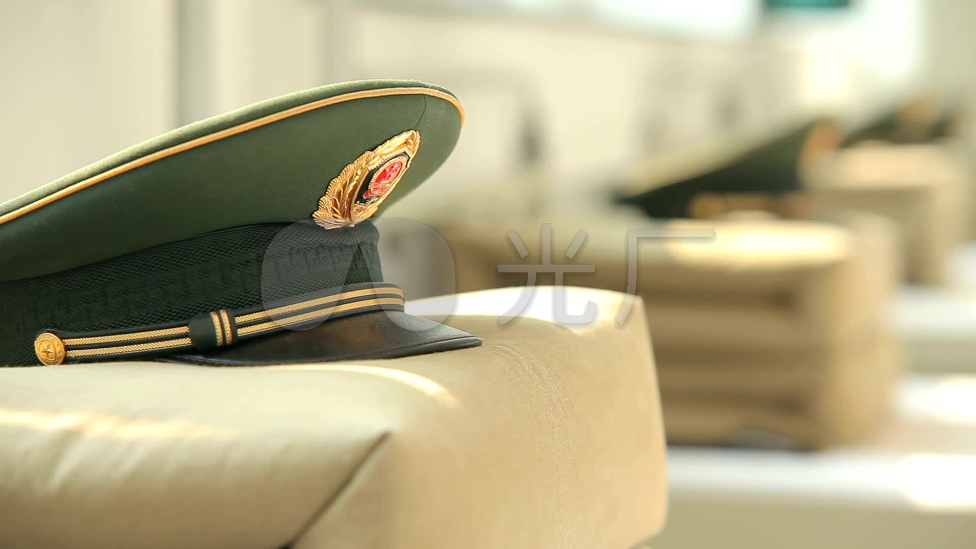 武警军被军帽_1920x1080_高清视频素材下载(编号:3332058)_实拍视频