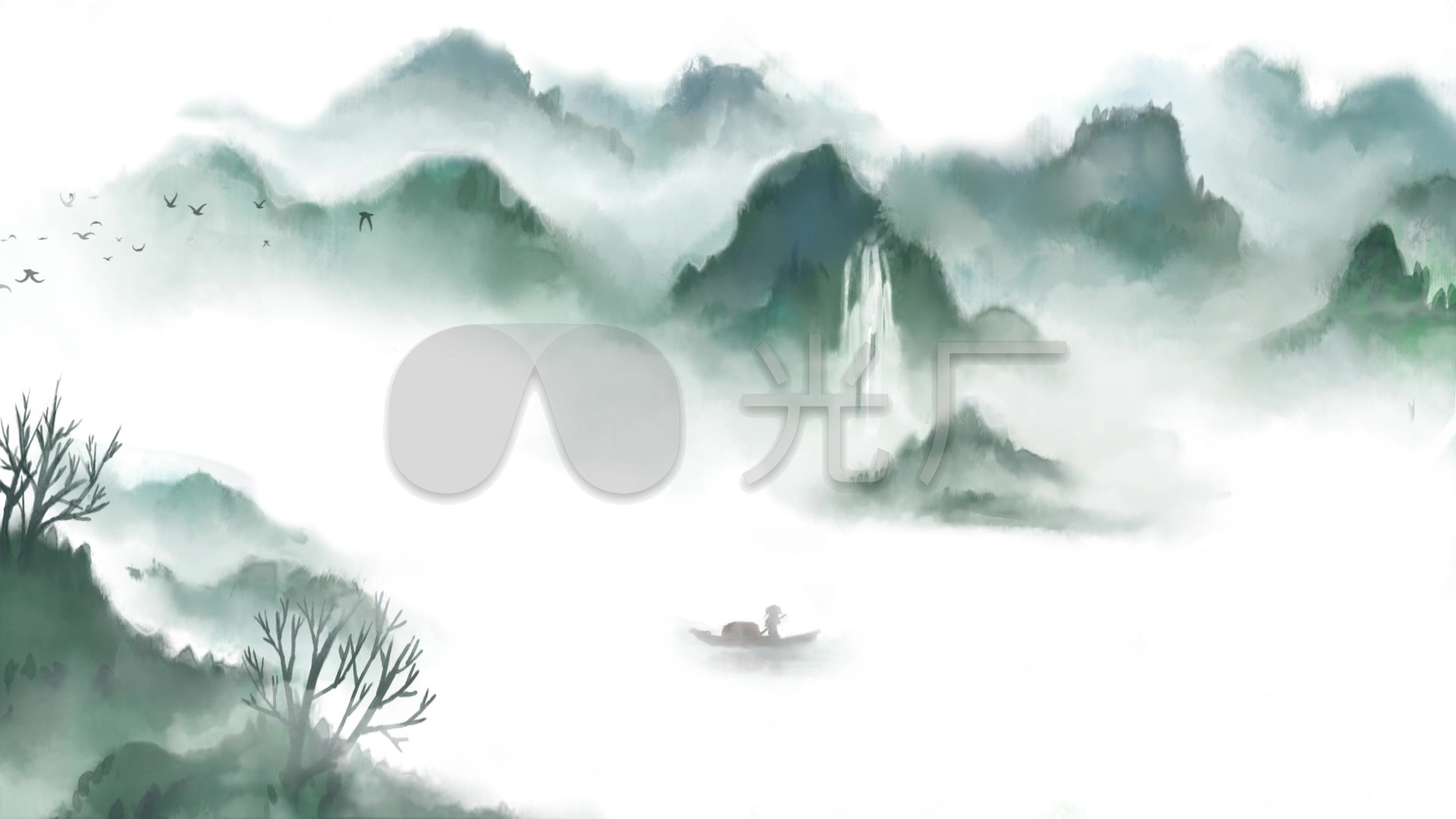 中国山水意境2-无缝循环