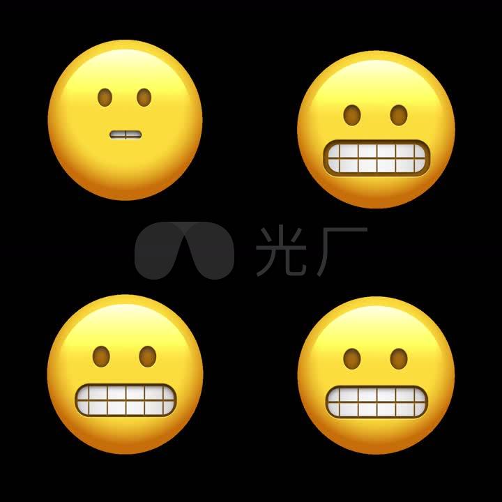 媒体表情常看到的社交之扮鬼脸烦躁包表狂情抓图片