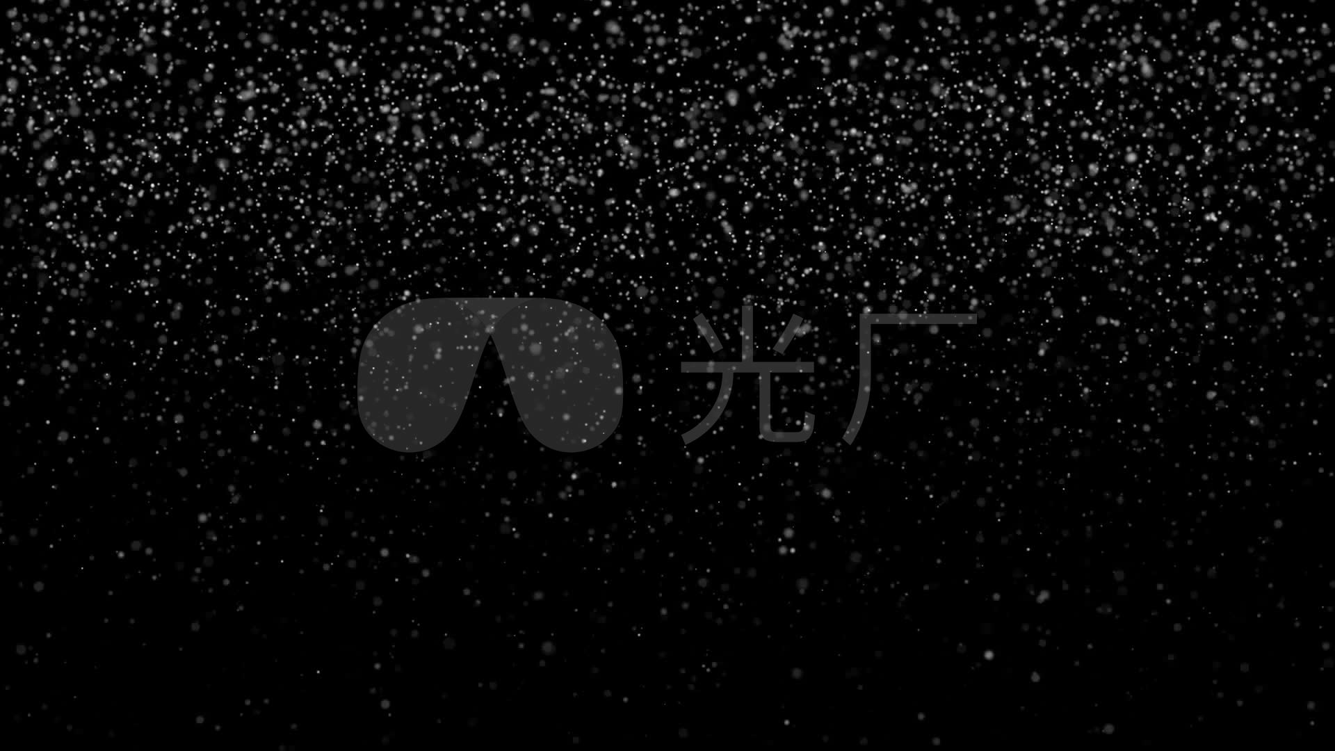 下雪粒子光斑圣诞节雪花_1920x1080_高清视频素材下载