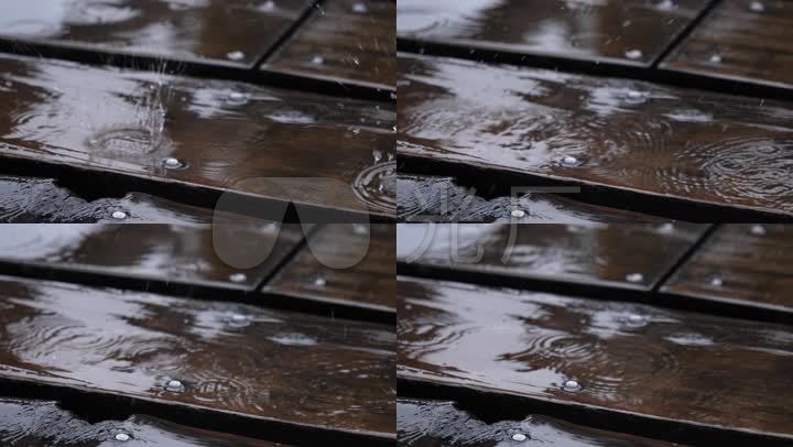 江南水乡,雨景雨巷