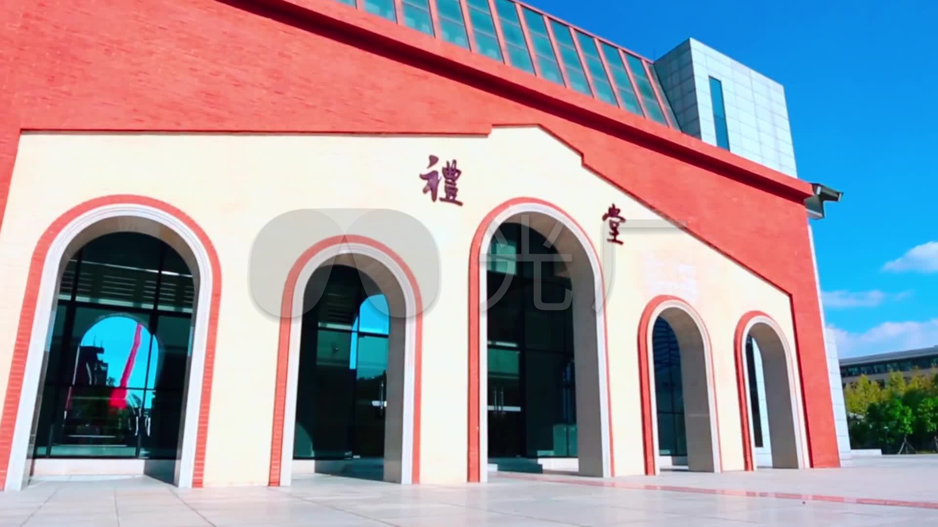 贵州师范大学校园风光_1920x1080_高清视频素材下载