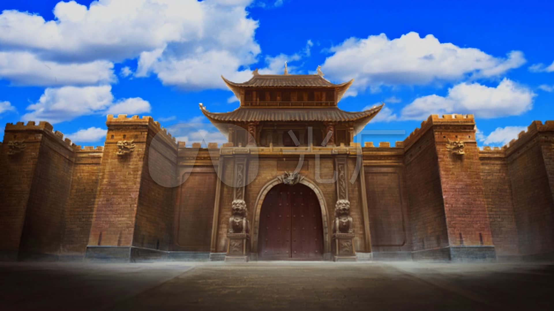 城门戏曲城门古代城门戏曲素材_01080_高清