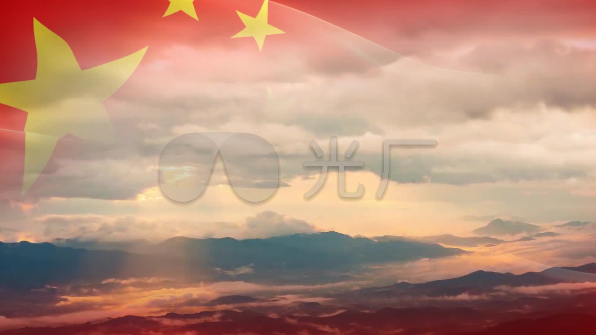 诗朗诵我的祖国led_1920x1080_高清视频素材下载(编号