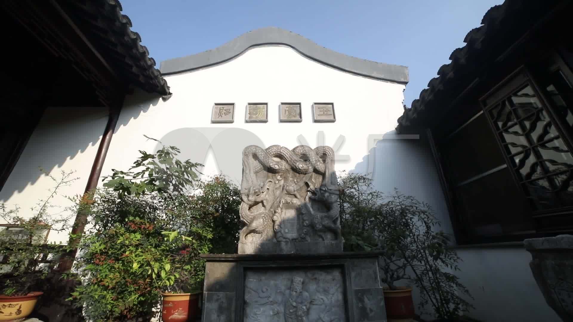 苏州圆通寺圆通美术馆_1920x1080_高清视频素材下载