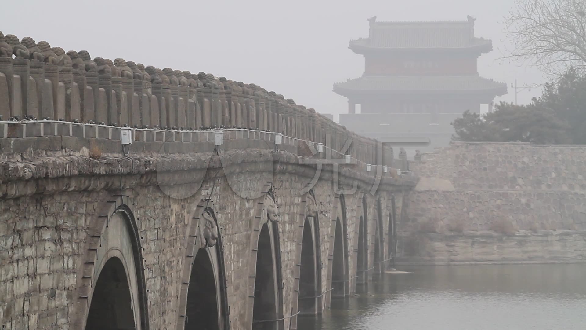 卢沟桥_1920x1080_高清视频素材下载(编号:3384501)