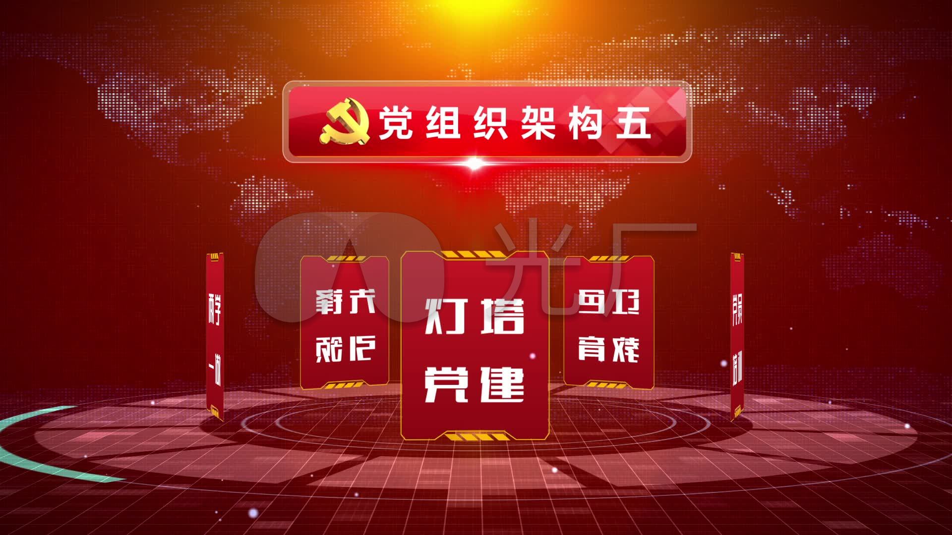 红色党建党政企业党组织架构